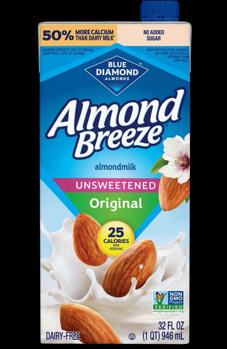 Blue Diamond Almond Breeze carton