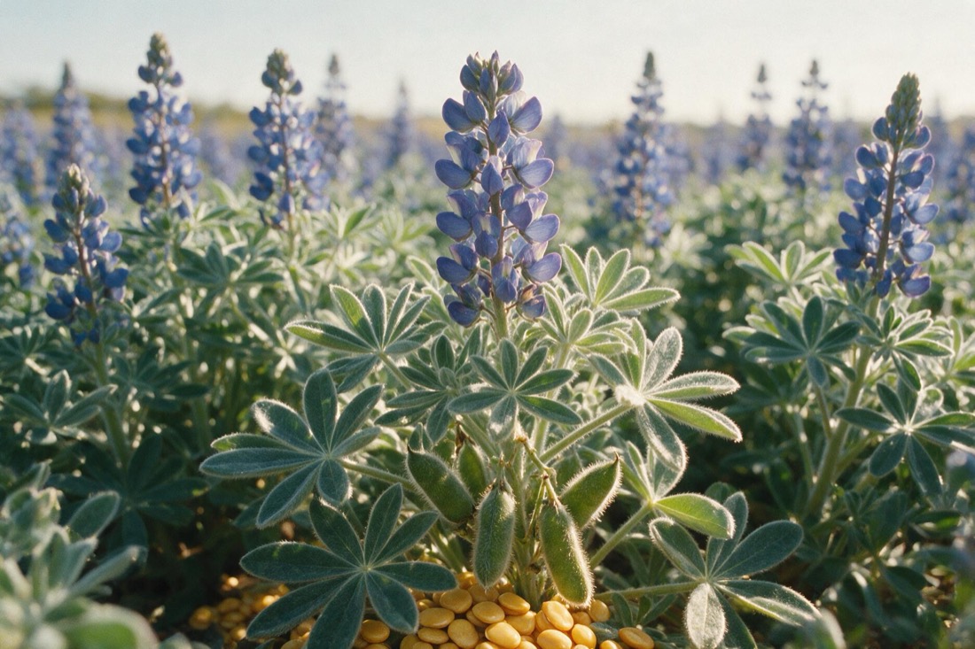 Lupin Milk — the plant it comes from, growing