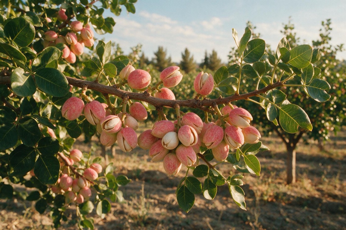 Pistachio Milk — the plant it comes from, growing
