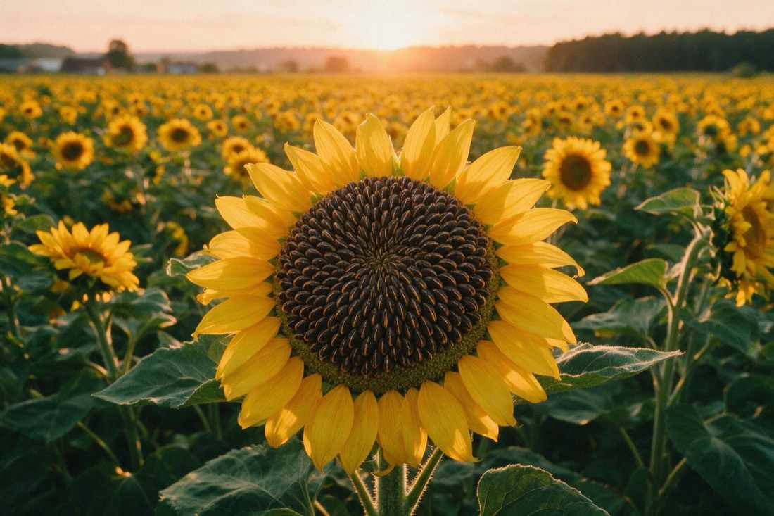 Sunflower Seed Milk — the plant it comes from, growing